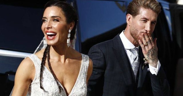 Sergio Ramos feston përvjetorin e martesës me Pilar Rubio në Los