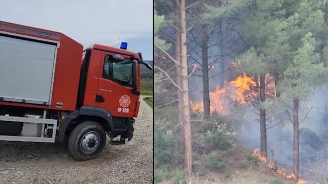 Zjarr masiv në Gjorgoz të Fierit, era favorizon flakët