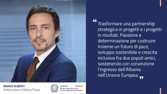Italia emëron ambasadorin e ri në Tiranë/ Ministria e Jashtme: