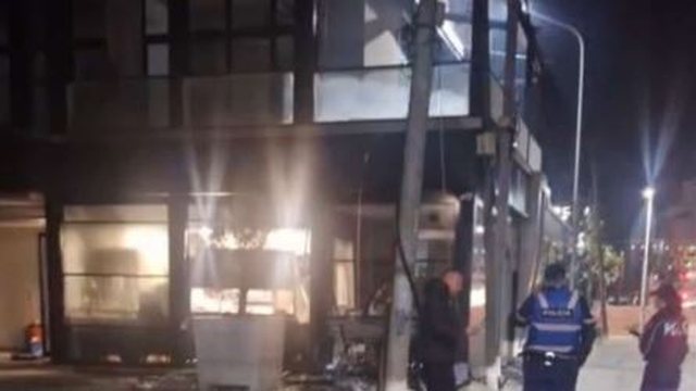 Shpërthim me lëndë plasëse në ambientet e jashtme