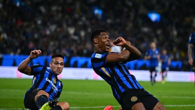 Dumfries kalon Interin në finalen e Superkupës së Italisë