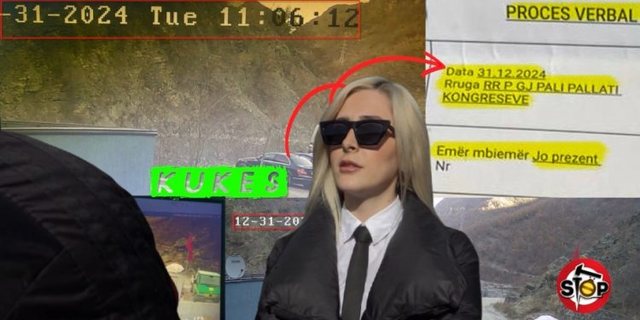 Çudia/ Makina në Kukës merr gjobë në Tiranë,