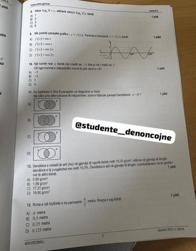 Përfundon në “Instagram”/ Matura Shtetërore: As 30