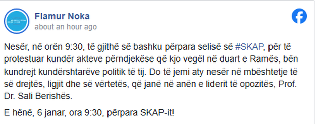 "Partizani"/ Berisha nesër në SPAK, Noka fton