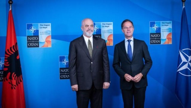 FOTO/ Samiti i Aleancës në Hagë, Rama takon Rutte: NATO do
