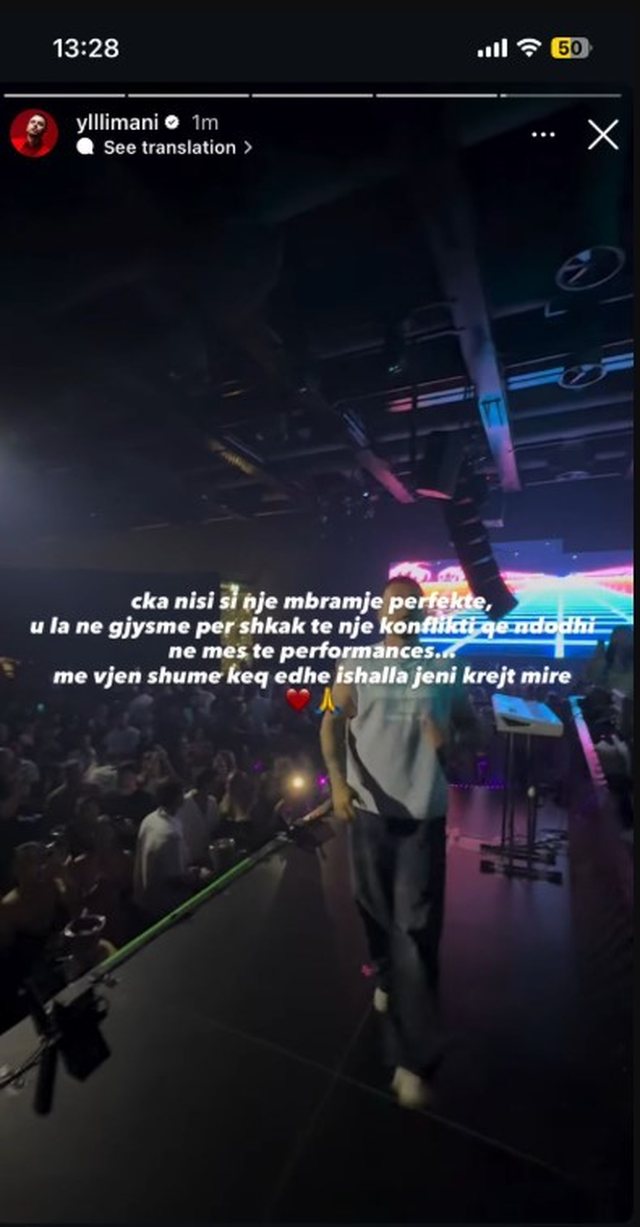 Kaos në Palasë/ Koncerti i Ylli Limanit ndërpritet nga një