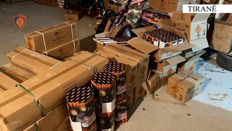 Operacioni/ Furnizonte protestuesit me fishekzjarre, zbulohet magazina në